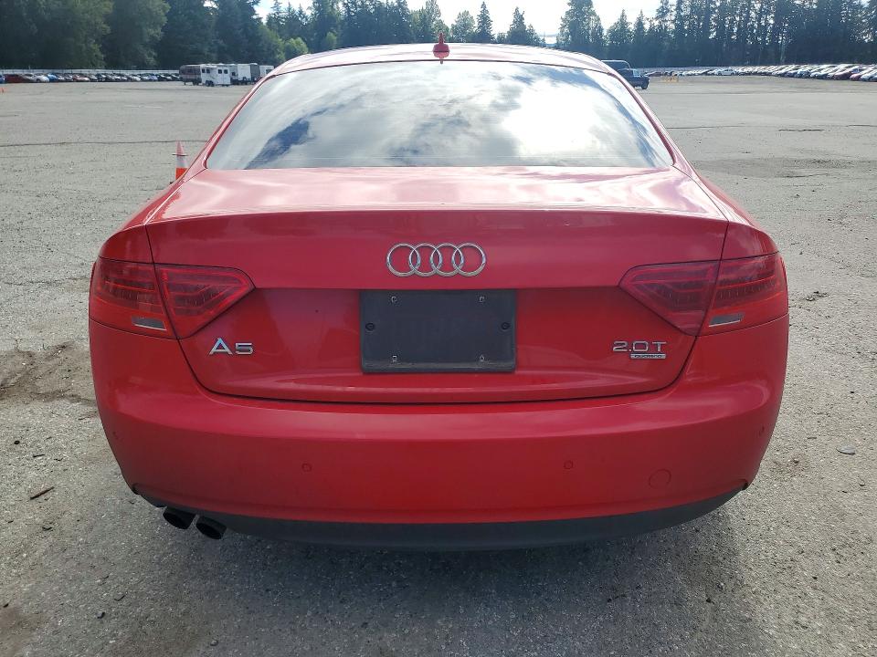 2013 Audi A5 VIN WAULFAFRXDA080282 COPART salvage auction — FRONT END, Wa - Bill Of Sale, sold $2,100 on 2026-07-20 (photo 6)