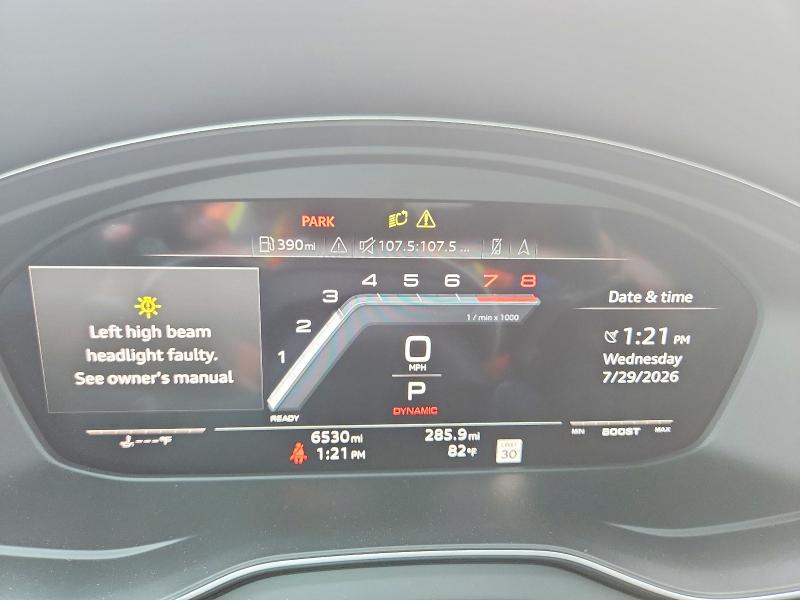 2025 Audi Sq5 VIN WA1B4AFY9S2051062 COPART salvage auction — FRONT END, Salvage Title, sold $26,250 on 2026-08-24 (photo 9)