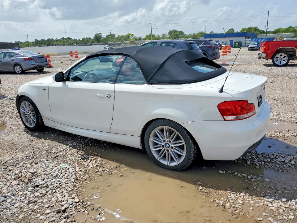 2012 BMW 1er VIN WBAUL7C5XCVM82750 COPART salvage auction — FRONT END, Tx - Salvage Vehicle Title, sold $2,650 on 2026-07-27 (photo 2)