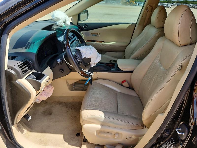 2013 Lexus Rx VIN 2T2ZK1BA9DC095193 COPART salvage auction — FRONT END, Tx - Salvage Vehicle Title, sold $4,950 on 2026-08-27 (photo 7)