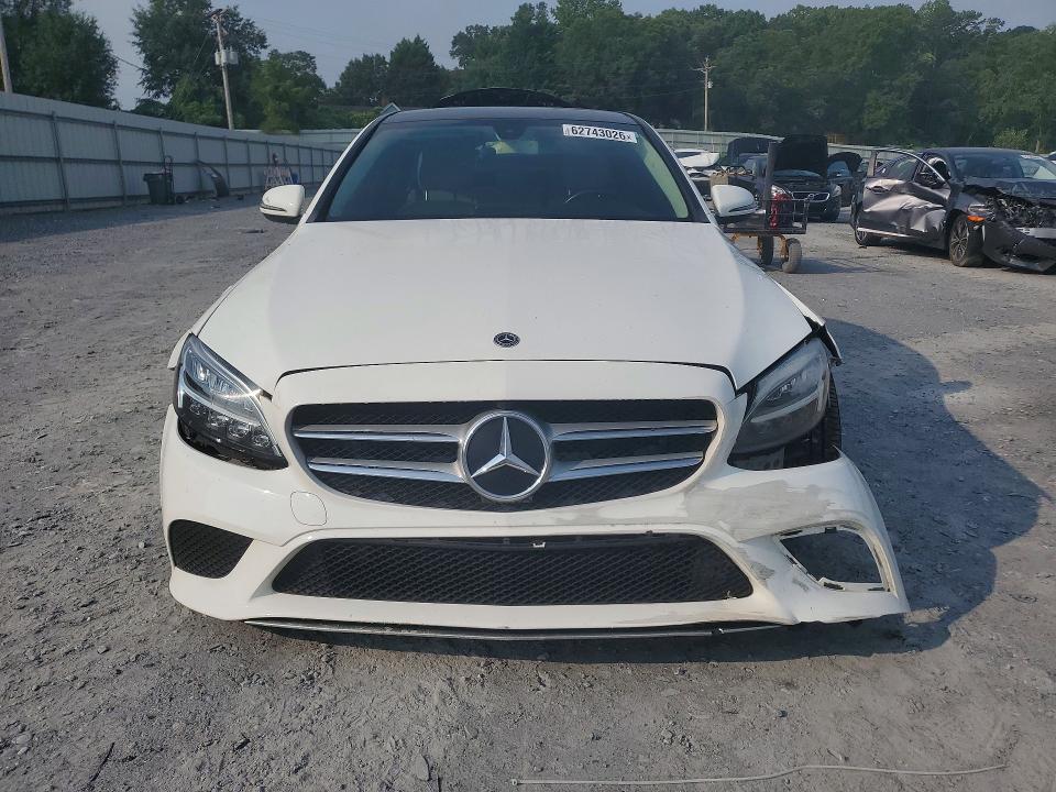 2020 Mercedes-benz C-klasse VIN W1KWF8DB7LR601950 COPART salvage auction — FRONT END, Wv - Dealer Only Clean Title, sold $12,300 on 2026-08-26 (photo 5)