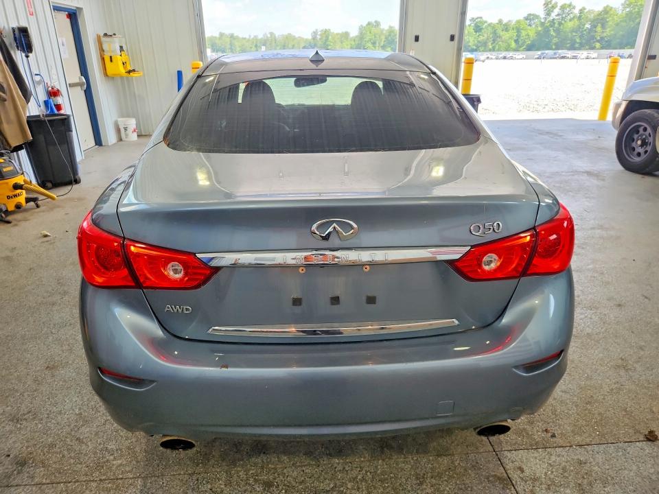 2017 Infiniti Q50 VIN JN1EV7AR6HM834200 COPART salvage auction — ROOF, Oh - Cert Of Title-Salvage, sold $2,900 on 2026-07-17 (photo 6)