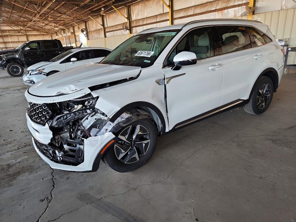 2023 Kia Sorento VIN KNDRH4LG8P5217177 COPART salvage auction — REAR END, Az - Cert Of Title - Salvage, sold $9,100 on 2026-08-24 (photo 1)