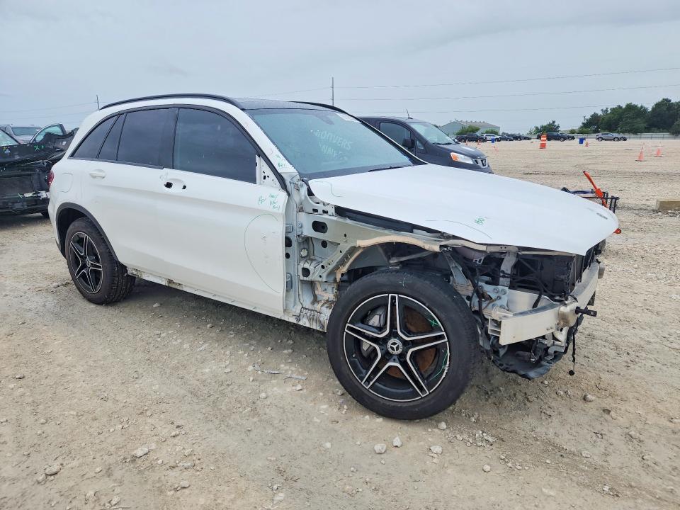 2020 Mercedes-benz Glc VIN WDC0G8DB1LF731389 COPART salvage auction — FRONT END, Salvage Title, sold $7,900 on 2026-07-23 (photo 4)