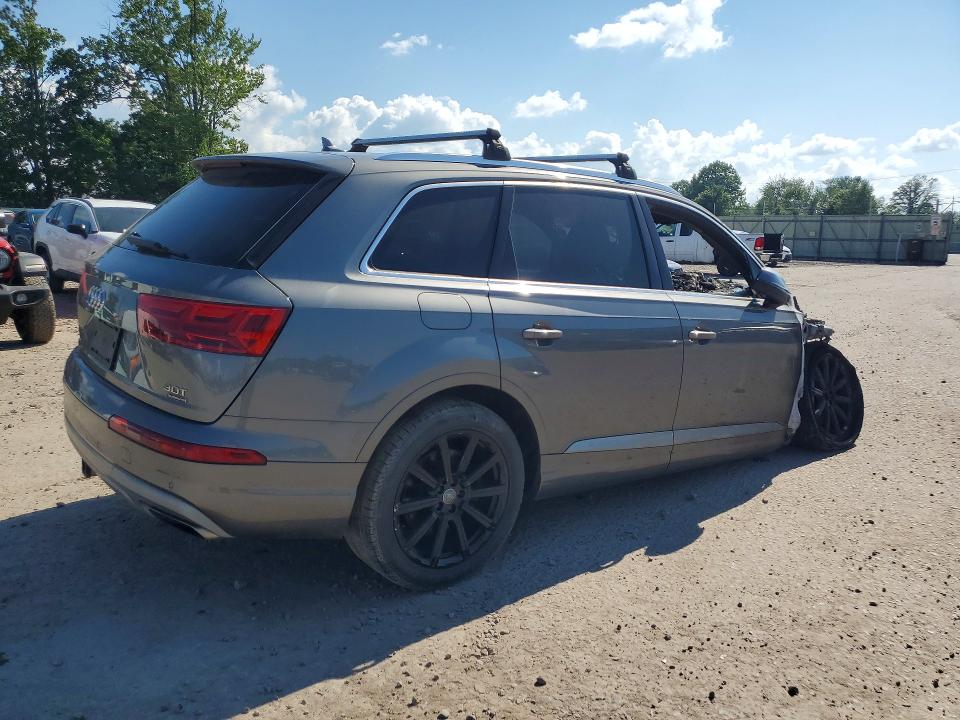 2017 Audi Q7 VIN WA1LAAF75HD003057 COPART salvage auction — BURN, Ny - Mv-907A Salvage Certificate, sold $275 on 2026-07-22 (photo 3)