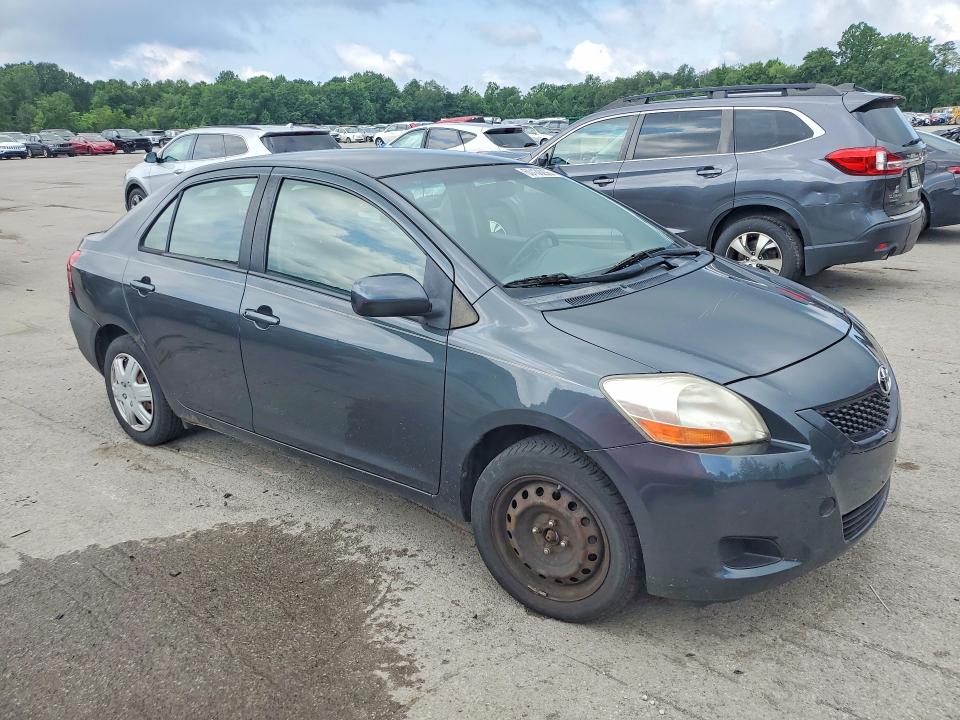2010 Toyota Yaris VIN JTDBT4K31A1373770 COPART salvage auction — REAR END, Pa - Cert Of Title, sold $2,350 on 2026-07-30 (photo 4)