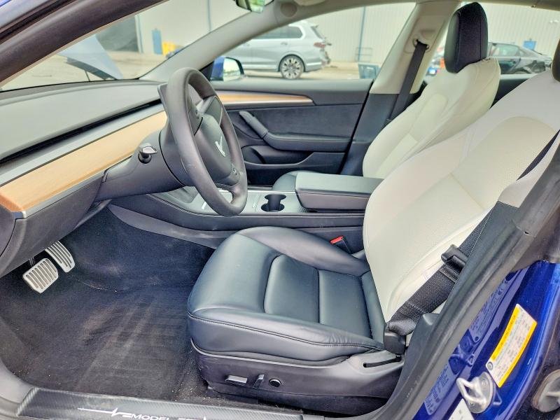 2022 Tesla Model 3 VIN 5YJ3E1EA3NF191850 COPART salvage auction — WATER/FLOOD, FL - CERT OF TITLE-FLOOD & REBUILT (P), sold $5,200 on 2026-07-27 (photo 7)