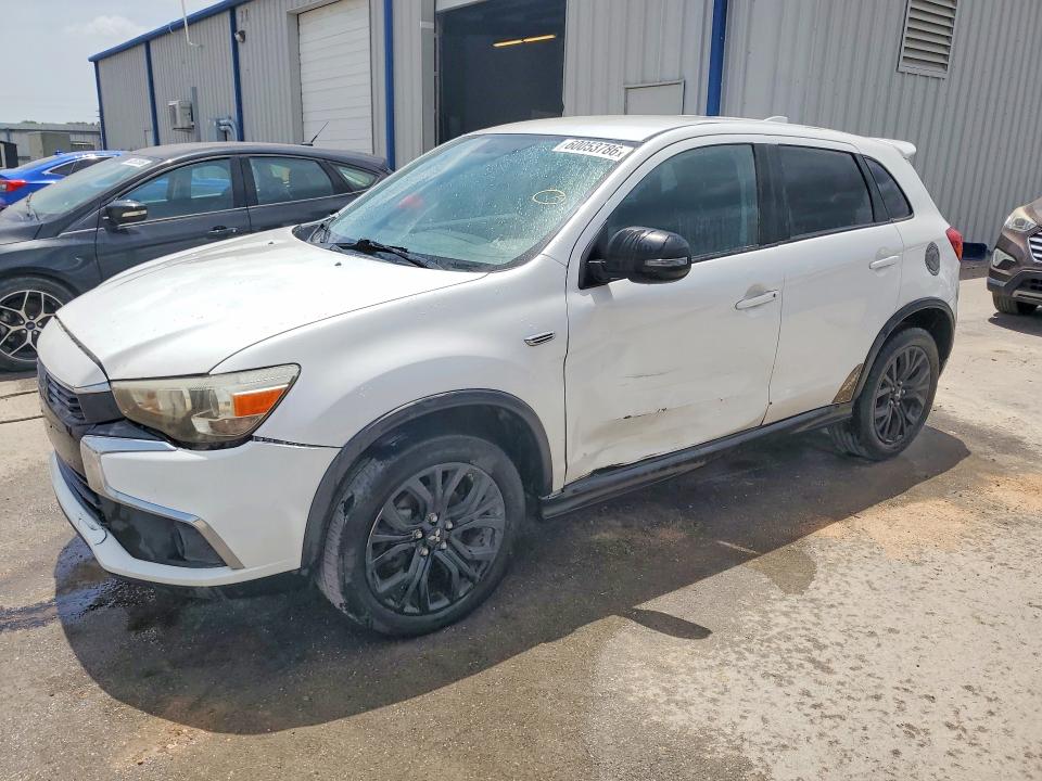 2017 Mitsubishi Outlander VIN JA4AP3AUXHZ039893 COPART salvage auction — REAR END, Salvage Title, sold $1,850 on 2026-07-22 (photo 1)