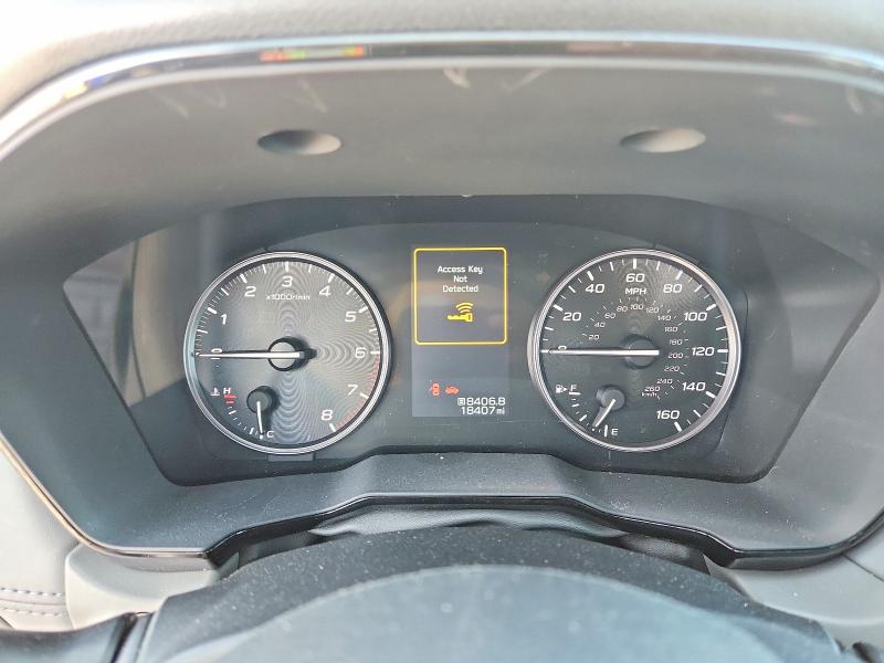 2025 Subaru LEGACY VIN 4S3BWAF66S3033742 COPART salvage auction — HAIL, Co - Salvage Title, sold $7,500 on 2026-08-25 (photo 9)