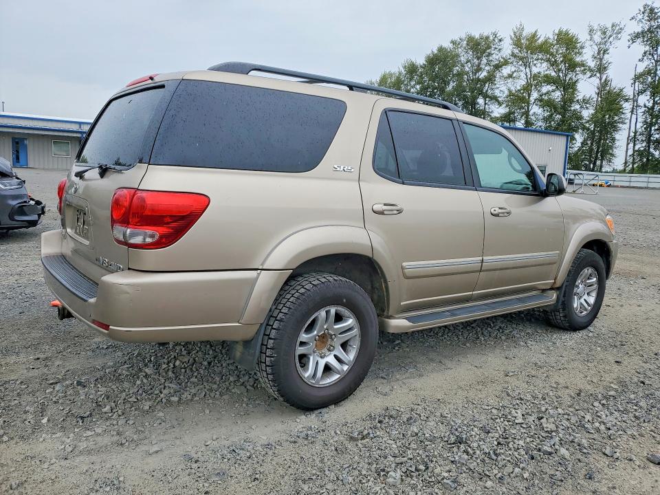 2006 Toyota Sequoia VIN 5TDBT44A26S264546 COPART salvage auction — FRONT END, Wa - Vehicle Cert Of Ownership-Titl, sold $4,524 on 2026-07-08 (photo 3)