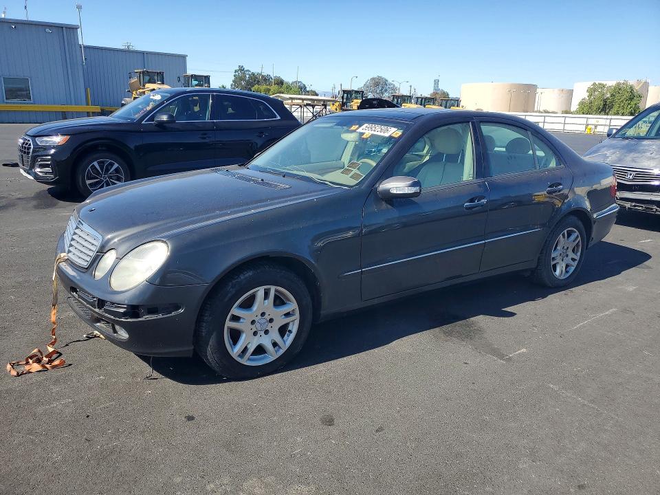 2004 Mercedes-benz E-klasse VIN WDBUF65J34A524813 COPART salvage auction — FRONT END, Ca - Dis/Dlr/Exp Clean W/Salv Hist, sold $250 on 2026-07-13 (photo 1)