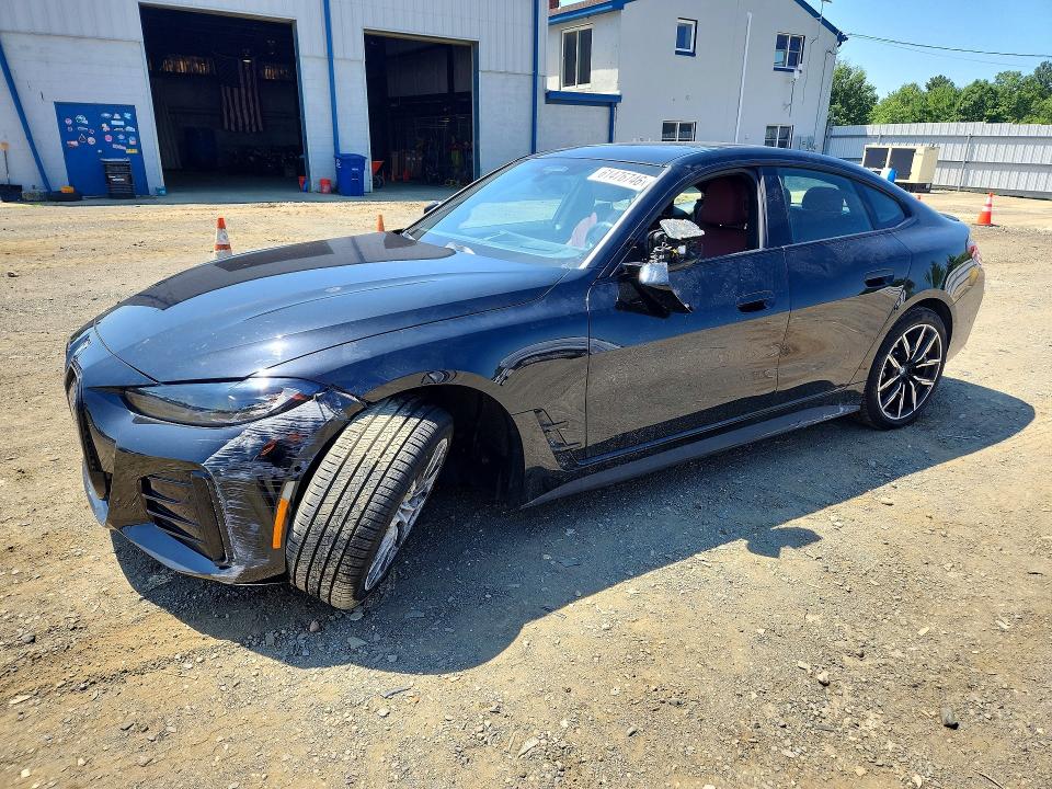 2024 BMW I4 VIN WBY73AW04RFS37411 — COPART salvage auction photo