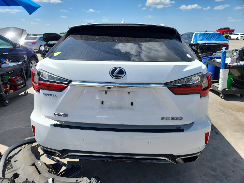 2019 Lexus Rx VIN 2T2BZMCA0KC182572 COPART salvage auction — FRONT END, Tx - Salvage Vehicle Title, sold $11,100 on 2026-07-31 (photo 6)