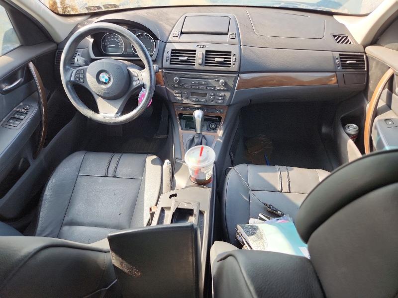 2010 BMW X3 VIN WBXPC9C45AWJ31581 COPART salvage auction — ENGINE BURN, Pa - Cert Of Salv-R=Reconstructed, sold $30 on 2026-07-29 (photo 8)