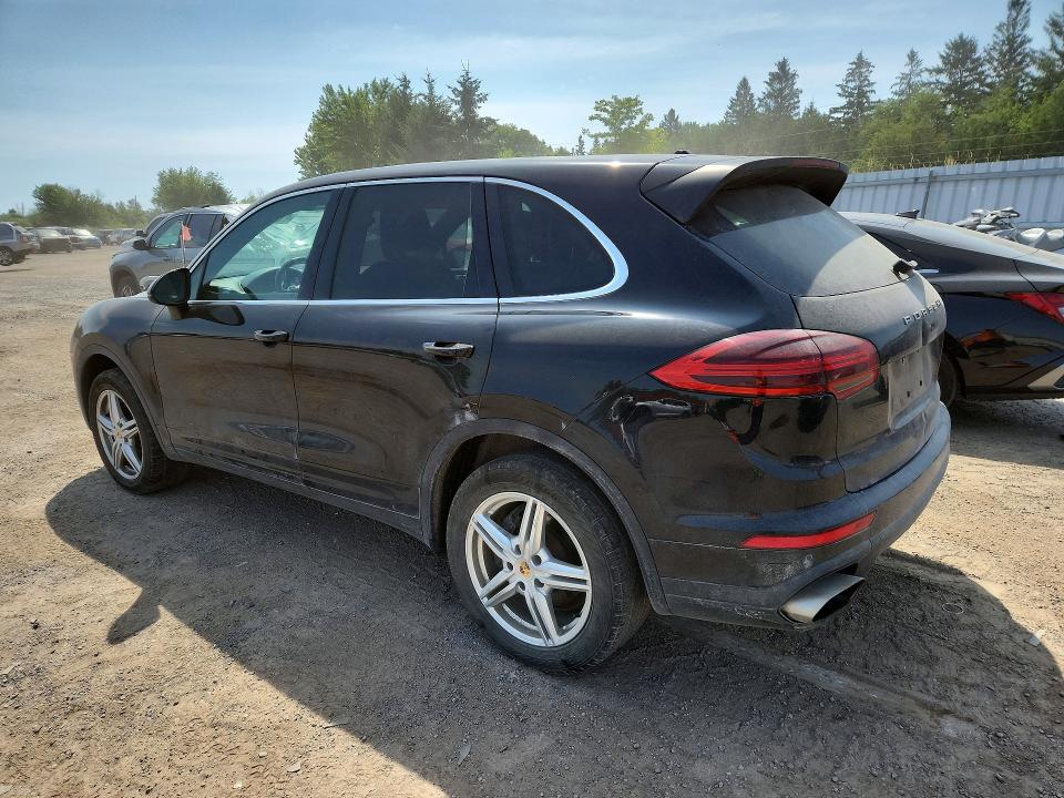 2017 Porsche Cayenne VIN WP1AA2A27HKA88556 COPART salvage auction — MECHANICAL, ON - PERMIT NO BRAND - UNFIT, sold $4,750 on 2026-08-04 (photo 2)