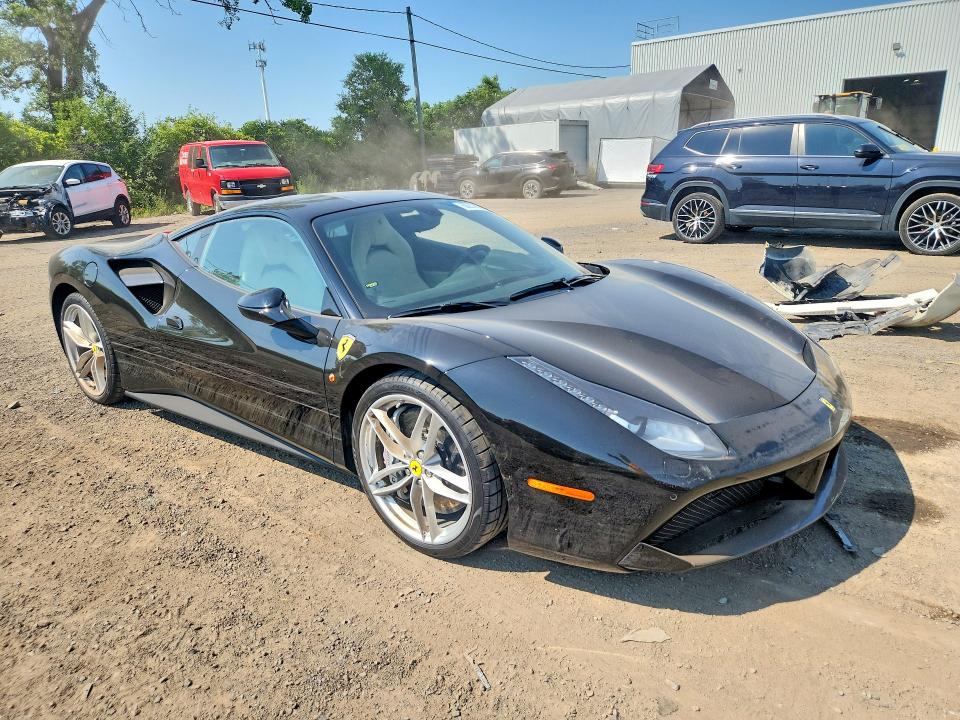 2016 Ferrari 488 VIN ZFF79ALA2G0219262 COPART salvage auction — WATER/FLOOD, Qc - Irrecuperable, sold $101,000 on 2026-08-04 (photo 4)