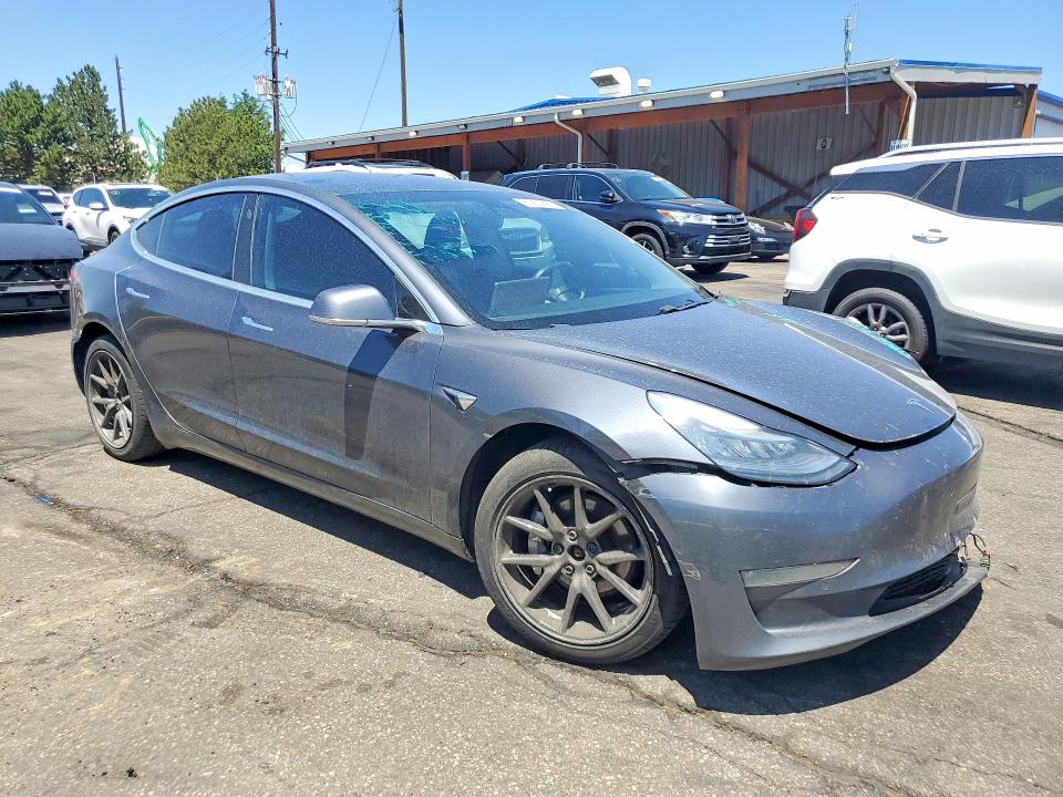 2018 Tesla Model 3 VIN 5YJ3E1EB0JF066081 COPART salvage auction — FRONT END, CO - DIS/DLR/EXP ONLY CLEAN TITLE, sold $3,850 on 2026-07-28 (photo 4)