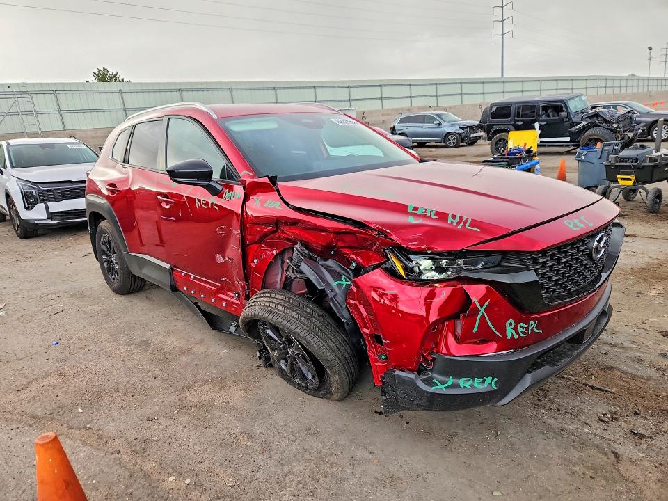 2026 Mazda Cx-50 VIN 7MMVAABW6TN170316 COPART salvage auction — SIDE, Nm - Cert Of Title-Salvage, sold $10,400 on 2026-08-20 (photo 4)