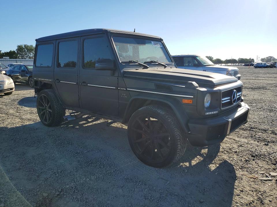 2016 Mercedes-benz G-klasse amg 6x6 VIN WDCYC7DF9GX243058 COPART salvage auction — REAR END, Ca - Cert Of Title-Lemon Law Buybac, sold $32,750 on 2026-07-28 (photo 4)