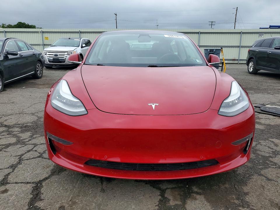 2018 Tesla Model 3 VIN 5YJ3E1EA8JF012941 COPART salvage auction — ROOF, Pa - Certificate Of Salvage, sold $6,100 on 2026-07-14 (photo 5)