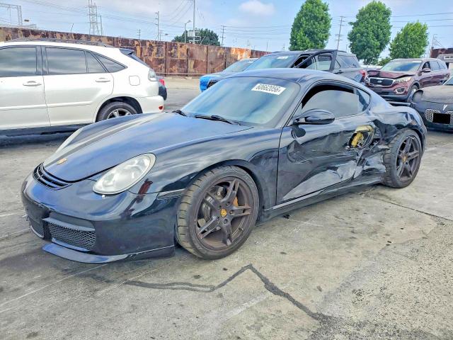 2006 Porsche Cayman VIN WP0AB29826U780829 COPART salvage auction — SIDE, CA - SALVAGE CERTIFICATE, sold $6,000 on 2026-07-17 (photo 1)