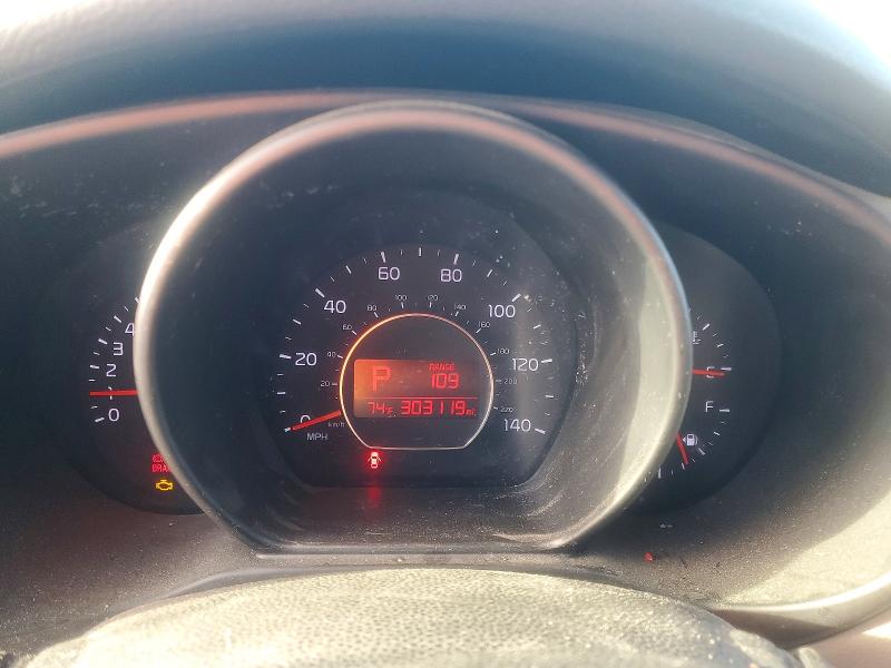 2016 Kia Soul VIN KNDJN2A26G7341602 COPART salvage auction — NORMAL WEAR, CA - DIS/DLR/EXP ONLY CLEAN TITLE, sold $725 on 2026-07-23 (photo 9)