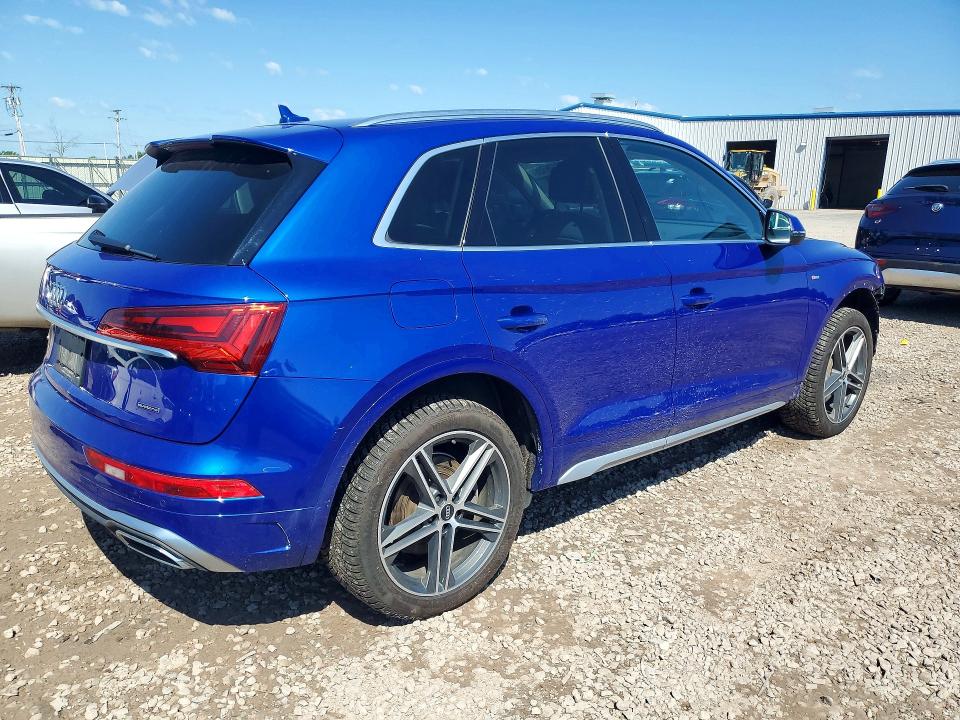 2021 Audi Q5 VIN WA1G2AFY9M2077031 COPART salvage auction — FRONT END, Ny - Mv-907A Salvage Certificate, sold $14,200 on 2026-08-26 (photo 3)