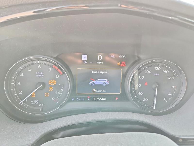 2024 Cadillac Xt6 VIN 1GYKPCRS7RZ719288 COPART salvage auction — SIDE, Tx - Salvage Vehicle Title, sold $2,550 on 2026-07-09 (photo 9)