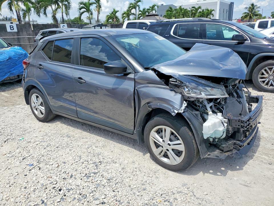 2024 Nissan Kicks VIN 3N1CP5BV3RL478902 COPART salvage auction — FRONT END, Fl - Cert Of Title Slvg Rebuildable, sold $3,600 on 2026-07-09 (photo 4)