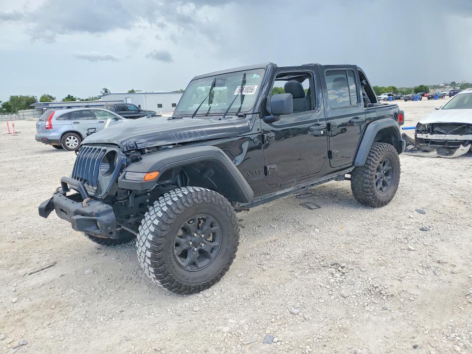 2024 Jeep Wrangler / VIN 1C4RJXDN4RW158693 — COPART salvage auction photo
