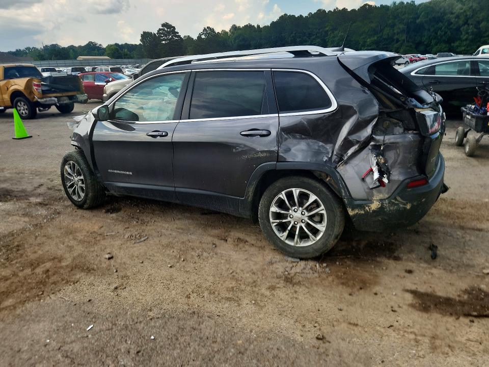 2021 Jeep Cherokee VIN 1C4PJLLB0MD116193 COPART salvage auction — FRONT END, Ms - Cert Of Title-Salvaged, sold $30 on 2026-07-31 (photo 2)
