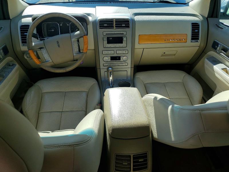 2007 Lincoln Mkx VIN 2LMDU88C17BJ16044 COPART salvage auction — FRONT END, Ca - Salvage Certificate, sold $325 on 2026-07-31 (photo 8)