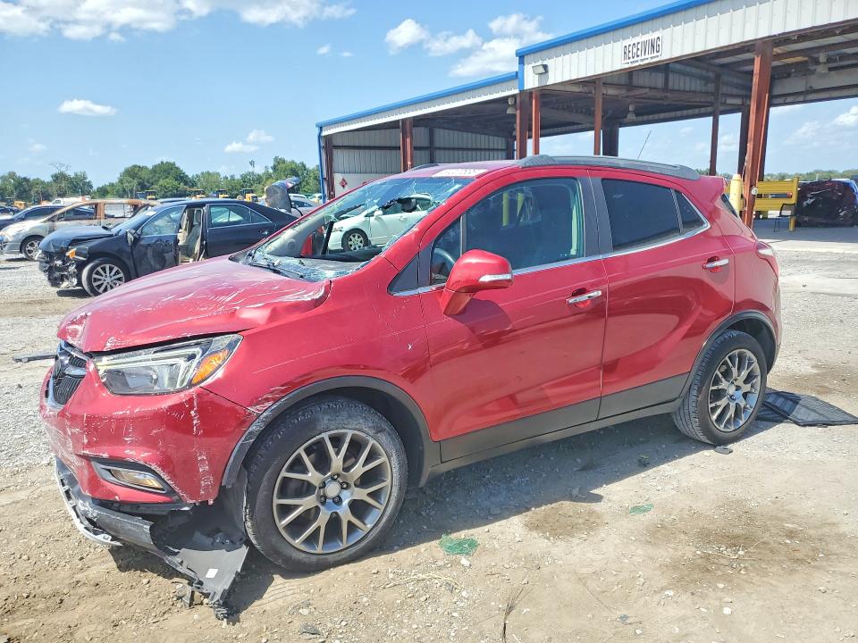 2017 Buick Encore VIN KL4CJ1SB4HB033320 COPART salvage auction — FRONT END, Fl - Cert Of Title Slvg Rebuildable, sold $1,250 on 2026-07-31 (photo 1)