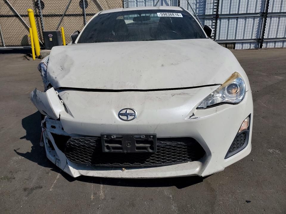 2016 Scion Fr-s VIN JF1ZNAA18G8707192 COPART salvage auction — REAR END, Ca - Salvage Certificate, sold $500 on 2026-07-15 (photo 5)