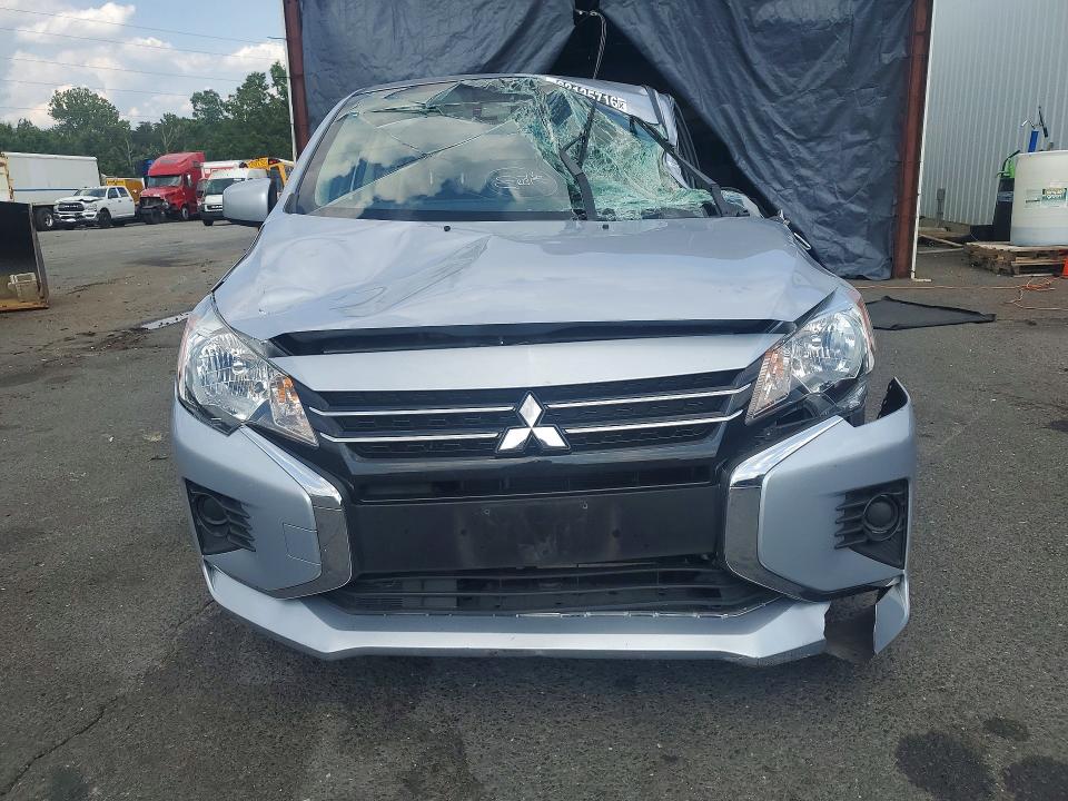 2024 Mitsubishi Mirage VIN ML32AUHJ3RH016964 COPART salvage auction — FRONT END, Fl - Certificate Of Destruction (P), sold $150 on 2026-07-27 (photo 5)