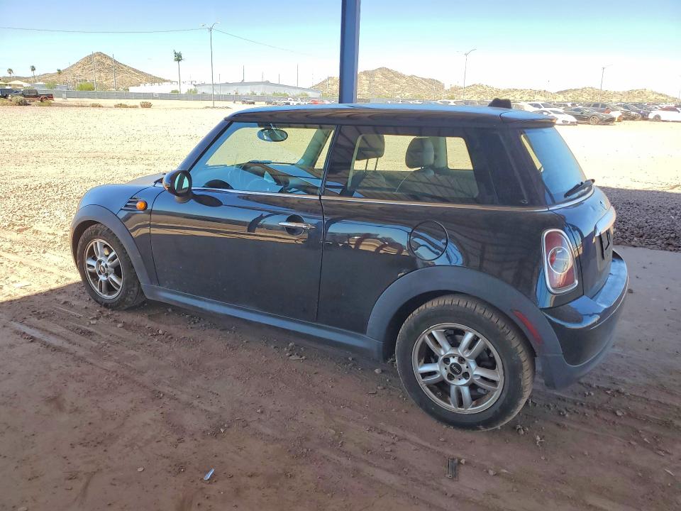2013 Lotus VIN WMWSU3C50DT681395 COPART salvage auction — MINOR DENT/SCRATCHES, AZ - CERTIFICATE OF TITLE, sold $1,050 on 2026-08-15 (photo 2)
