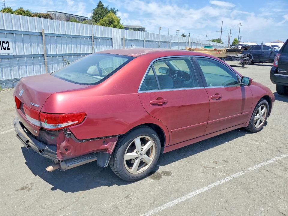 2004 Honda Accord VIN JHMCM56744C018264 COPART salvage auction — REAR END, Ca - Salvage Certificate, sold $525 on 2026-07-24 (photo 3)