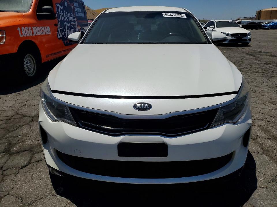2017 Kia Optima VIN KNAGT4LC4H5007659 COPART salvage auction — MECHANICAL, Ca - Dis/Dlr/Exp Only Clean Title, sold $2,000 on 2026-07-23 (photo 5)