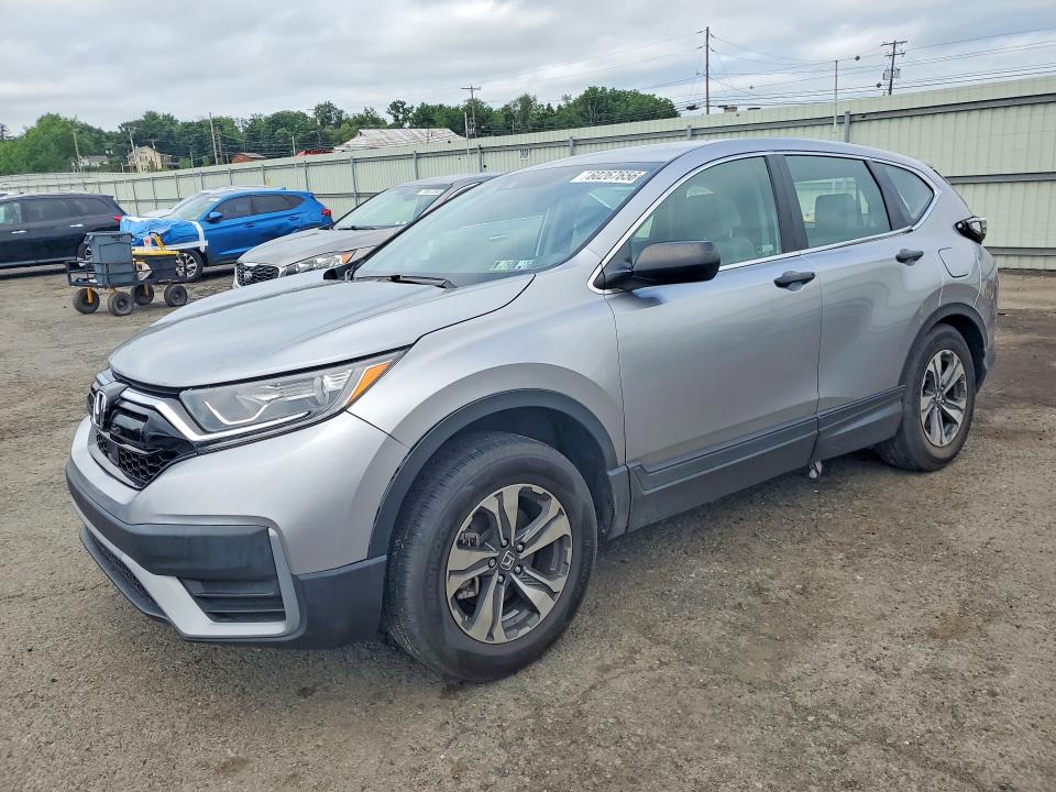2020 Honda Cr-v VIN 2HKRW2H2XLH640800 COPART salvage auction — SIDE, Pa - Certificate Of Salvage, sold $7,400 on 2026-07-31 (photo 1)
