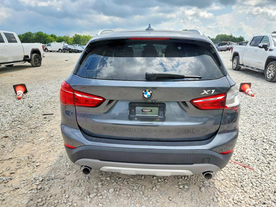 2018 BMW X1 VIN WBXHT3C34J5K27989 COPART salvage auction — REAR END, Wv - Certificate Of Title, sold $125 on 2026-07-24 (photo 6)