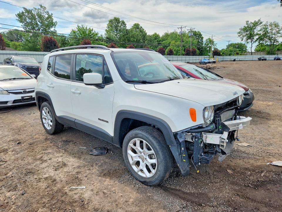 2018 Jeep Renegade VIN ZACCJBBB4JPJ00809 COPART salvage auction — FRONT END, Ct - Cert Of Title-Salvage, sold $700 on 2026-07-17 (photo 4)