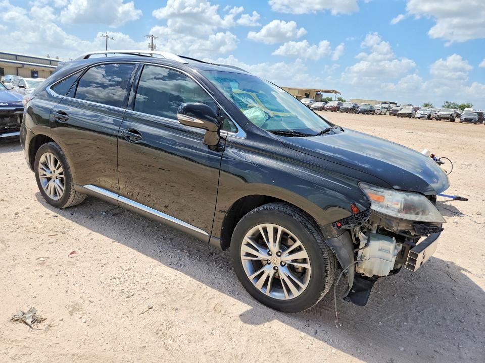 2013 Lexus Rx VIN 2T2ZK1BA9DC095193 COPART salvage auction — FRONT END, Tx - Salvage Vehicle Title, sold $4,950 on 2026-08-27 (photo 4)