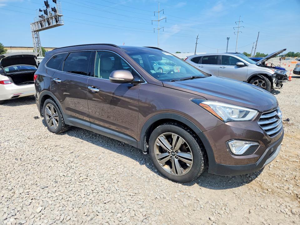 2015 Hyundai Santa fe VIN KM8SRDHF2FU093907 COPART salvage auction — SIDE, OH - CERTIFICATE OF TITLE, sold $2,100 on 2026-07-31 (photo 4)