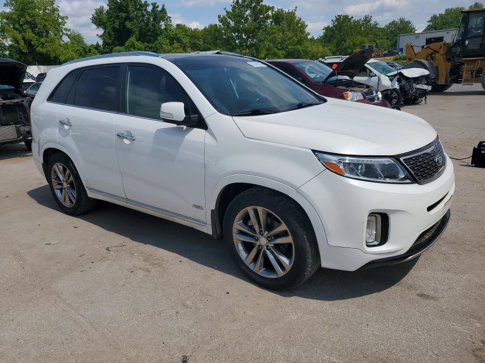 2015 Kia Sorento VIN 5XYKWDA76FG580965 COPART salvage auction — REAR END, MO - CERTIFICATE OF TITLE, sold $225 on 2026-07-28 (photo 4)