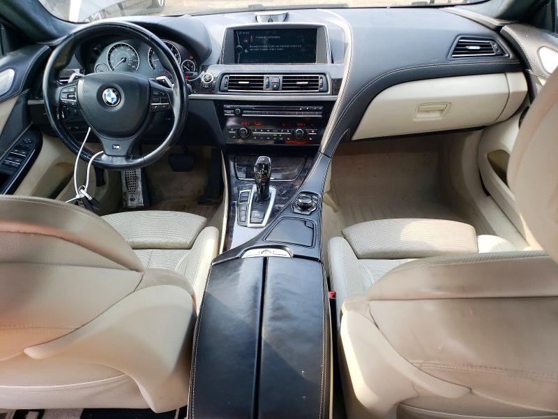 2013 BMW 6 series VIN WBA6B4C58DD098029 COPART salvage auction — MINOR DENT/SCRATCHES, Ct - Certificate Of Title, sold $1,950 on 2026-07-31 (photo 8)