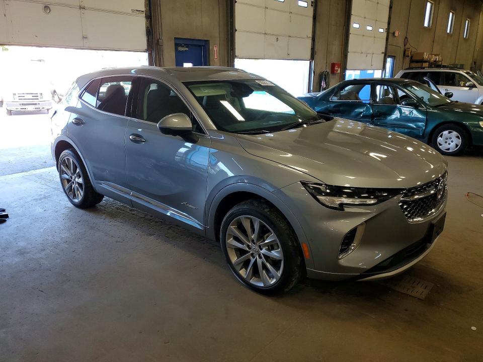 2023 Buick Envision VIN LRBFZSR41PD018087 COPART salvage auction — REAR END, Mn - Cert Of Title-Salvage, sold $275 on 2026-07-21 (photo 4)