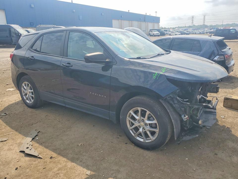 2022 Chevrolet Equinox VIN 2GNAXHEV4N6121591 COPART salvage auction — FRONT END, Mi - Certificate Of Title, sold $7,000 on 2026-08-21 (photo 4)