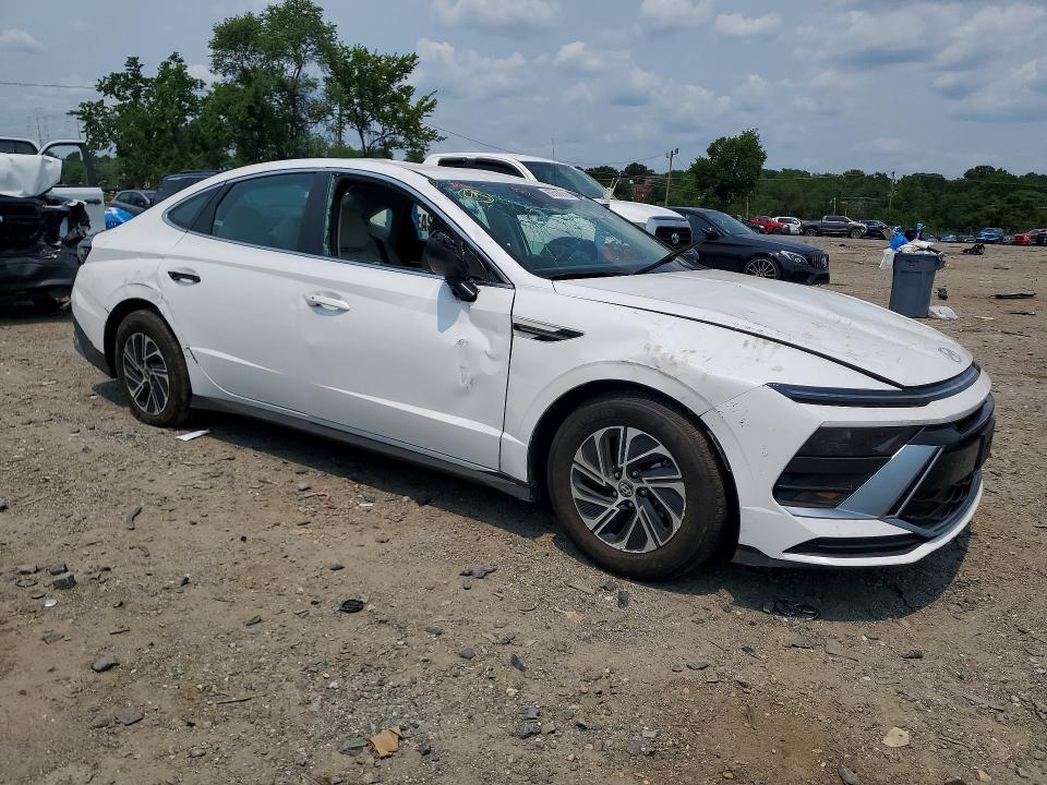 2026 Hyundai Sonata VIN KMHL24JJ4TA140648 COPART salvage auction — MECHANICAL, Tx - Nonrepairable Title (P), sold $12,600 on 2026-07-28 (photo 4)
