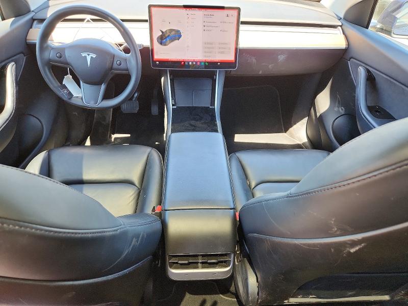 2020 Tesla Model y VIN 5YJYGDEE5LF012953 COPART salvage auction — FRONT END, CA - SALVAGE CERTIFICATE, sold $15 on 2026-07-30 (photo 8)