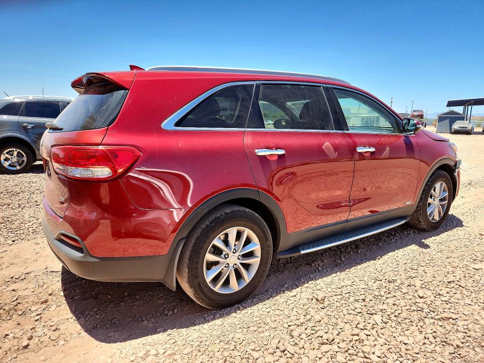 2016 Kia Sorento VIN 5XYPGDA34GG035445 COPART salvage auction — FRONT END, Az - Cert Of Title - Salvage, sold $3,300 on 2026-07-09 (photo 3)